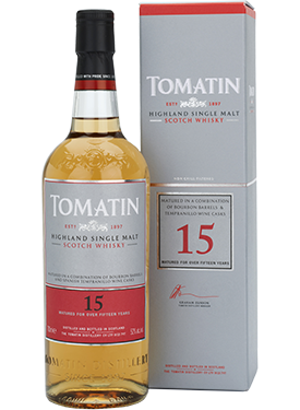 Tomatin 15 Year Old Limited Edition Single Malt Scotch Whisky