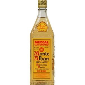 Monte Alban Mezcal Con Gusano