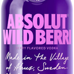Absolut Wild Berri Flavored Vodka (50mL)