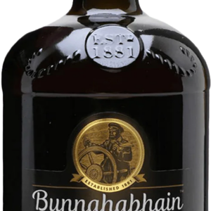 Bunnahabhain 12 Year Old Single Malt Scotch Whisky With Glasses