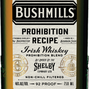 Bushmills Prohibition Recipe Irish Whiskey