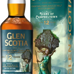 Glen Scotia The Mermaid 12 Year Old Single Malt Scotch Whisky (700mL)