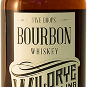 Wildrye Distilling Five Drops Bourbon Whiskey