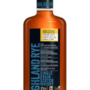 Arbikie Highland Rye Single Grain Scotch Whisky