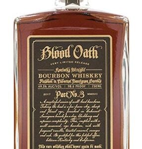 Blood Oath Pact No. 3 Kentucky Straight Bourbon Whiskey