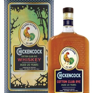 Chicken Cock 20 Year Old Cotton Club  Rye Whiskey