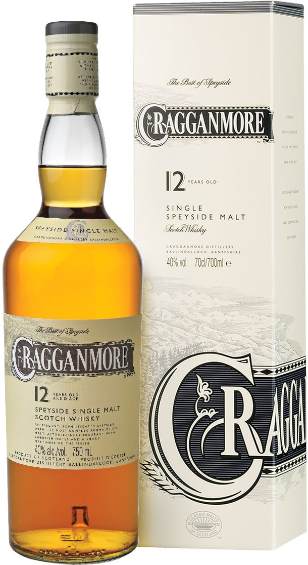 Cragganmore 12 Year Old Single Malt Scotch Whisky