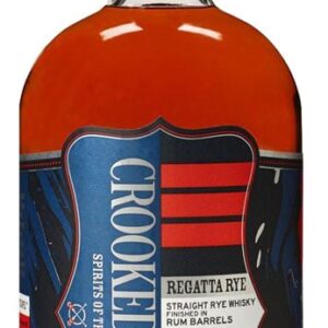 Crooked Water Regatta Rye Rum Barrel Finish Straight Rye Whisky