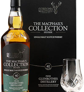 The Glenrothes 40 Year Old Single Malt Scotch Whisky (G&M Bottling)