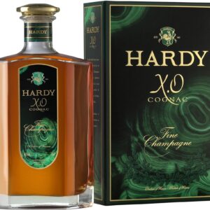 Hardy XO Bronze Decanter Fine Champagne Cognac
