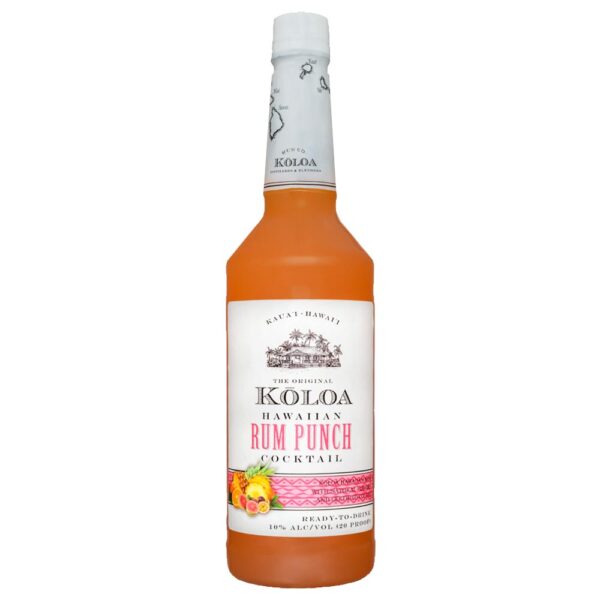 Hawaiian Rummy Rounds Kōloa Hawaiian Rum Punch Cocktail