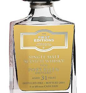 The First Edition 31 Year Old Port Ellen Single Malt Whisky