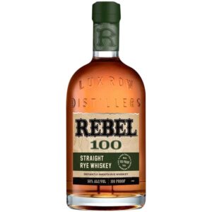 Rebel 100 Straight Rye Whiskey