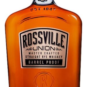 Rossville Union Master Crafted Barrel Proof Straight Rye Whiskey