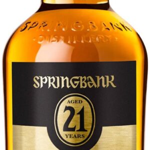 Springbank 21 Year Old Single Malt Scotch Whisky