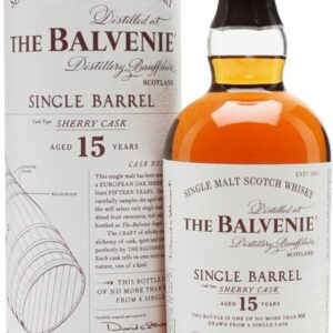 The Balvenie 15 Year Old Single Barrel Sherry Cask Single Malt Scotch Whisky