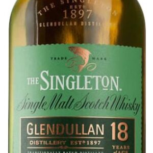 The Singleton Of Glendullan 18 Year Old Single Malt Scotch Whisky