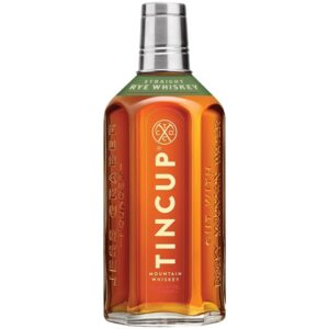 Tin Cup Straight Rye Mountain Whiskey