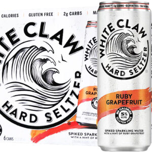 White Claw Ruby Grapefruit Hard Seltzer 6-Pack
